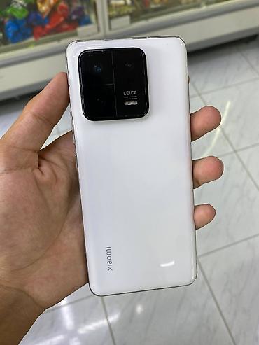 note 3: Xiaomi, 13 Pro, Б/у, 256 ГБ, цвет - Белый, 1 SIM — 4