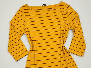 żółta bluzka z długim rękawem: Bluzka Damska, Amisu, L (EU 40), stan - Bardzo dobry