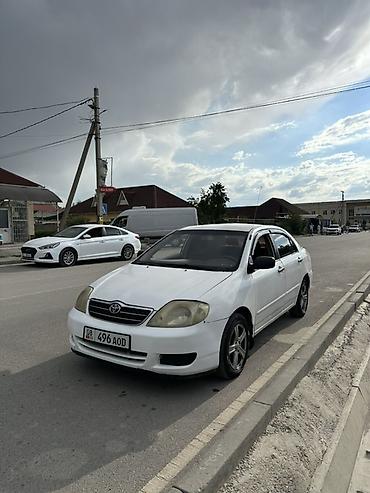 Toyota Corolla: 2002 г., 1.3 л, Автомат, Бензин, Седан