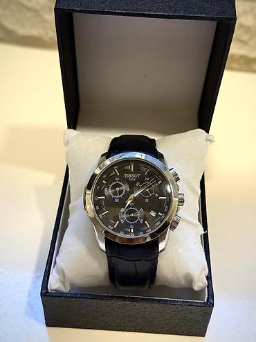 tissot saat qiyməti: Tissot Chronograph kişi saatı – qutu və sənədlərlə - İsveçrə — 3