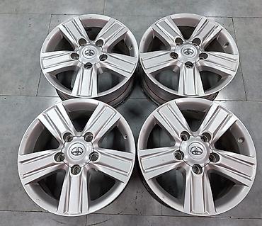 disqilər: İşlənmiş Disk Toyota R 18, 5 Boltlu — 1