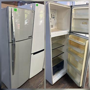 İkikameralı məişət soyuducusu - Rəng: gümüşü (inox üslubunda ön