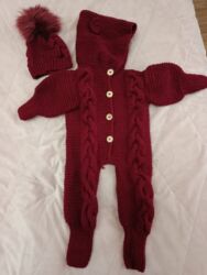 körpə uşaq geyimləri: Uşaq dəsti, Uniseks, 0 - 3 ay