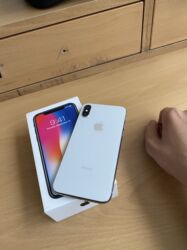 Apple iPhone: IPhone X, 64 GB, Ağ, Face ID — 1