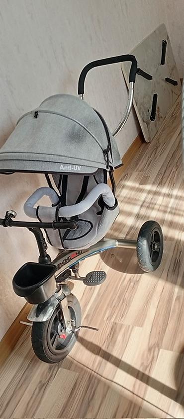 Uşaq üçtəkərli velosiped/araba (tricycle) – “Anti‑UV” günqoruyucu