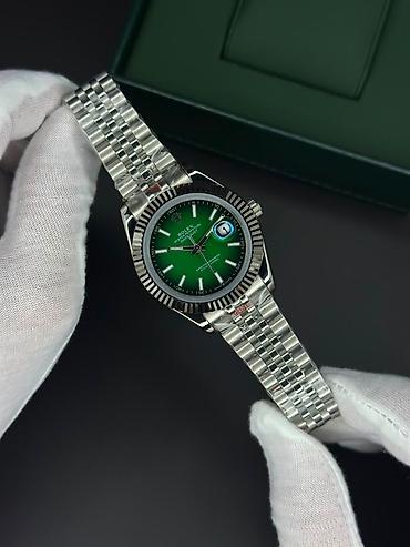 bakida saat: Məhsul: Rolex Oyster Perpetual Datejust (yaşıl siferblat) - Korpus — 2