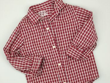 letnie długie sukienki w kwiaty: Shirt 3-4 years, condition - Very good, pattern - Cell, color - Red