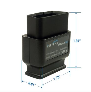 Alati za automobile: Veepeak OBDCheck BLE OBD2 Bluetooth 4.0 za iOS i Android Auto — 5