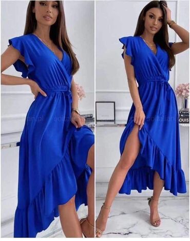 Dresses: A-Dress S (EU 36), M (EU 38), L (EU 40), Oversize, Short sleeves