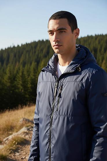 tech flecee nike: Мужская куртка, XL, 2XL, Camel Active, Новый, цвет - Синий, Самовывоз, Платная доставка — 1