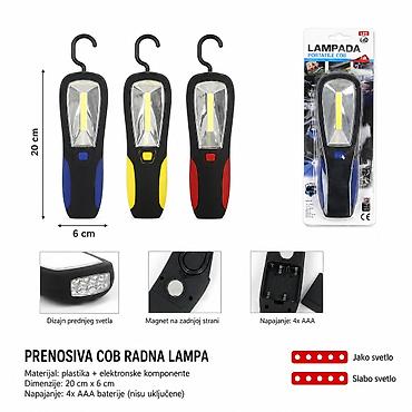 KMT Radna svetla – COB 2001704 Prenosiva COB radna lampa za