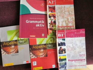 Tədris ədəbiyyatı: Alman dili öyrənənlər üçün dərs vəsaitləri dəsti. Dəstdə olan