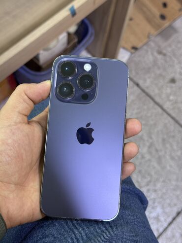 14 айфон бу цена: IPhone 14 Pro, Колдонулган, 256 ГБ, Каптама, 70 %