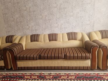 Прямые диваны: Продается мягкая мебель б/у, турецкая, раскладывается. В отличном — 5