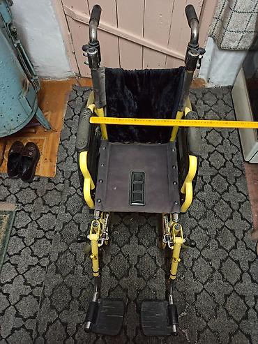 Инвалидные коляски: Инвалидная коляска с санитарным вырезом и ведром (комба-туалет) — 9