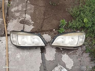 фары опел: Комплект передних фар Opel 2002 г., Б/у, Оригинал — 3