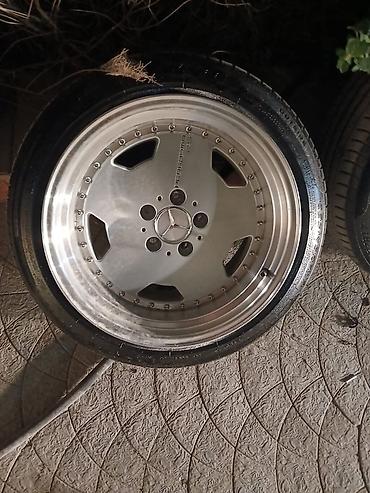 185 65 14 type 1: Mercedes-Benz disklər və şinlər dəsti 16 şam olsa idyal veziyyətdə — 2