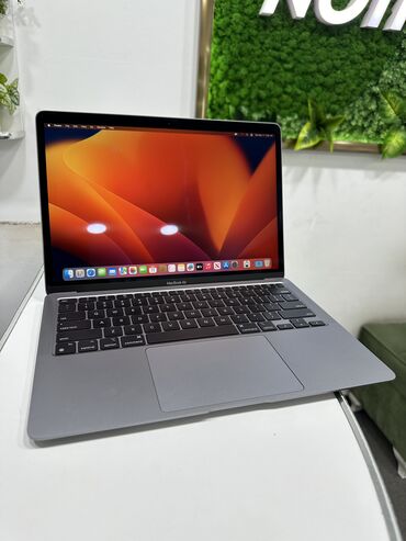 macbook air m1 16: Ультрабук, Apple, 16 ГБ ОЗУ, Apple M1, 13.3 ", Б/у, Для работы, учебы, память SSD