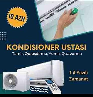 çat patpres təmiri: Təmir, Split kondisionerlər, Təmizləmə, Zəmanətlə — 1