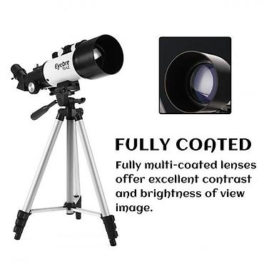 Teleskoplar: Eyebre teleskop. Xüsusiyyətləri: 70 mm diafraqm və 400 mm fokus — 2