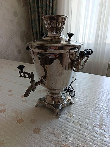 samovar tarixi: İşlənmiş Elektrik Samovar, 3 l, Ünvandan götürmə — 3