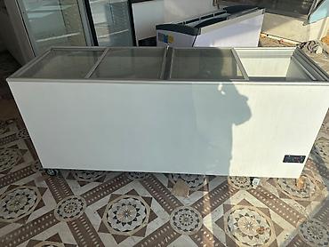 vitrin demir: Ticarət üçün şüşə sürgülü qapaqlı dondurucu vitrin (ada tipli) — 3