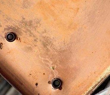 Satovi za kuću: KIENZLE Copper Crafts LTD Zambija Nemačka BAKARNI zidni SAT. Veliki — 7