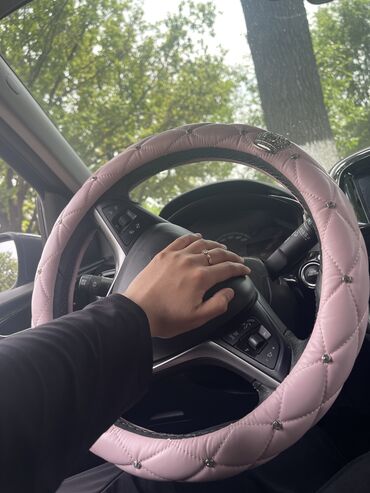 чехол для авто: Чехол на руль, цвет - Розовый, Самовывоз
