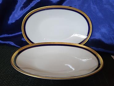 Ostali antikviteti: Lux ovali 1939g+ Heinrich - Co Bavaria porcelan. Luksuzni — 7