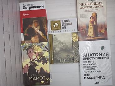 Художественная литература: Продаю разные книги. Идиот - 500 с Тоби Грин Инквизиция - 350 с — 1