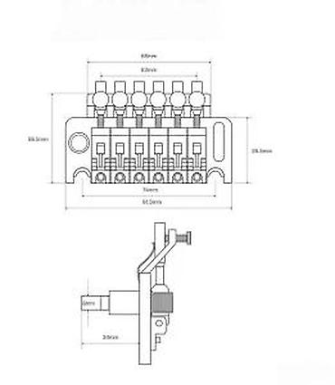 velika gitara: FLOYD ROSE, TREMOLO ZA GITARU KOMPLET BESPLATNA DOSTAVA | Sve što — 5