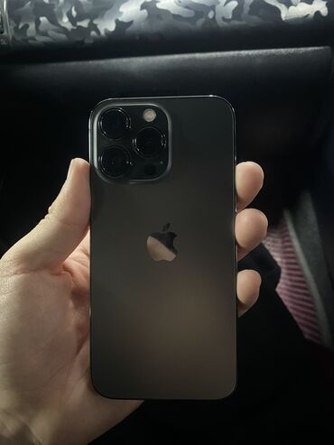 айфон 13 бишкек цена: IPhone 13 Pro, Б/у, 128 ГБ, Черный, Защитное стекло, Чехол, 89 %