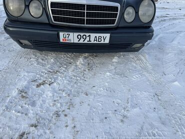 продаю культиватор: Передний Бампер Mercedes-Benz 1999 г., Б/у, цвет - Синий, Оригинал