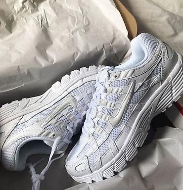 nike initiator: Кроссовки Nike P-6000, цвет White/Metallic Silver. - Верх: комбинация — 3