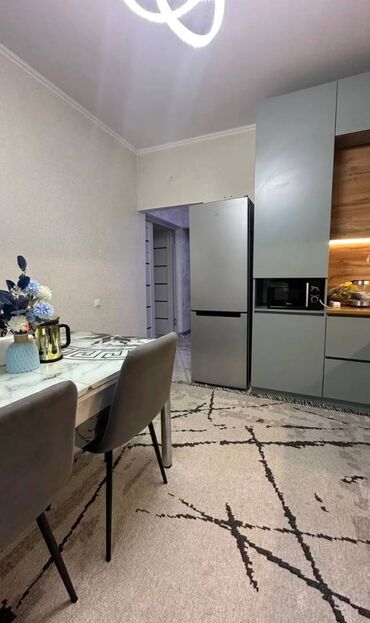 3 комнатная квартира 104 серии бишкек: 3 комнаты, 78 м², 106 серия улучшенная, 5 этаж, Евроремонт