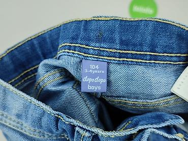 chaotic system jeans: Spodnie jeansowe, Dopo Dopo, 3-4 lat, 98/104, stan - Bardzo dobry — 4