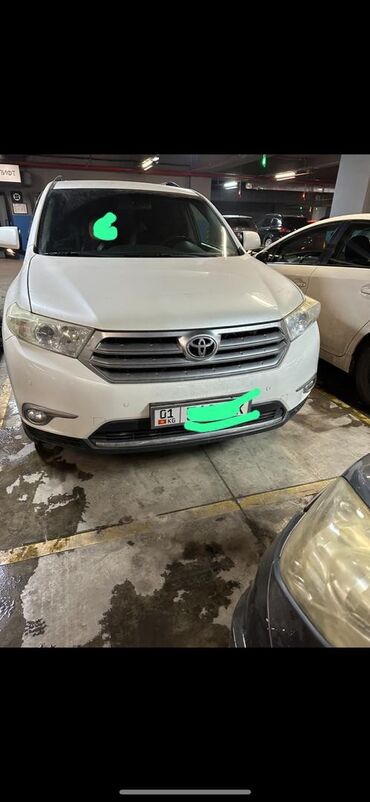 55 европеец: Toyota Highlander: 2012 г., 3.5 л, Типтроник, Газ, Внедорожник