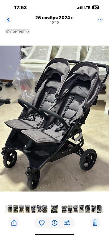 seebaby коляска: Коляска для двойни VALCO BABY SNAP DUO - Два независимых капюшона — 2