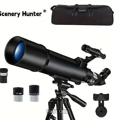 Спорт и отдых: Astronomik Teleskop Apertural 80mm Foks 600mm Zoom 24x-750x - Tripod — 1