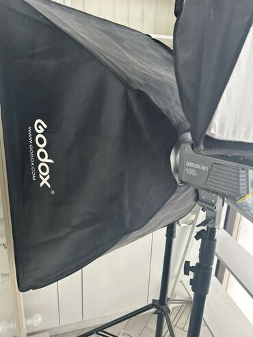 очки для телефона и компьютера: Софтбокс Godox с логотипом бренда, предназначенный для смягчения света