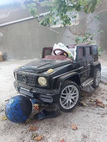 park masini: Uşaq üçün elektrikli oyuncaqlı maşın – Mercedes-Benz G-Class (AMG — 1