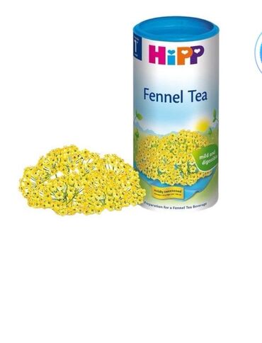 Turşular: Məhsul: Bitki çayları – HiPP Fennel Tea və Humana Still-Tee - HiPP