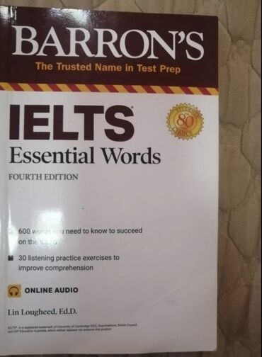 Barron's nəşriyyatının IELTS imtahanına hazırlıq üçün "Essential