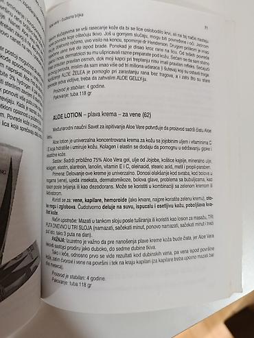 Knjige: Aloe Vera – knjiga Detaljna publikacija o aloji veri i njenoj — 14