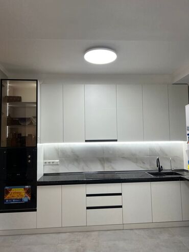 Кухонные гарнитуры: Кухонный гарнитур, Новый, ДСП, Бесплатная доставка — 12