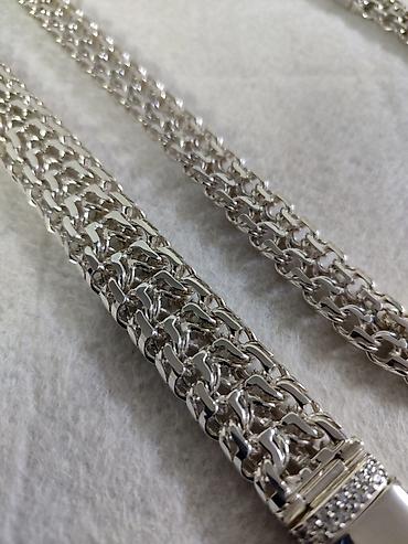 Наборы украшений: Набор украшений, Новый, Цвет металла: Белый, Парный набор — 7