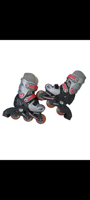 hoverboard cena 100 eur: Sivi roleri sa crvenim detaljima 30-33 Sivi roleri sa crnim detaljima