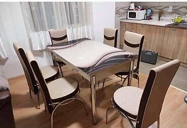 Setovi stolova i stolica: AKCIJAAA STO I 6 STOLICA 300EUR Roba iz uvoza. Atraktivni dezeni — 4