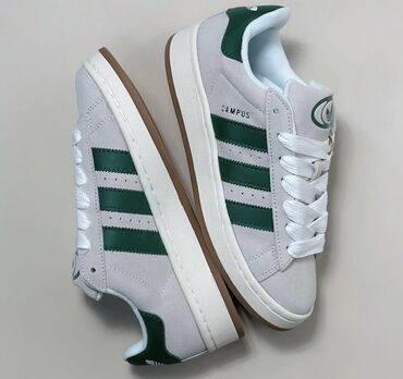 Кроссовки и спортивная обувь: Мужские кроссовки, 43, Adidas Originals, Новый, цвет - Зеленый, Платная доставка