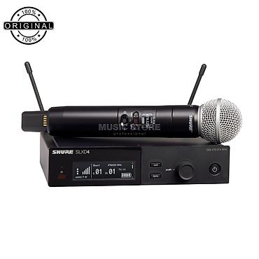 şur mikrafon: Shure SLXD24E/SM58-K59 — peşəkar simsiz vokal sistemi, rəqəmsal — 1